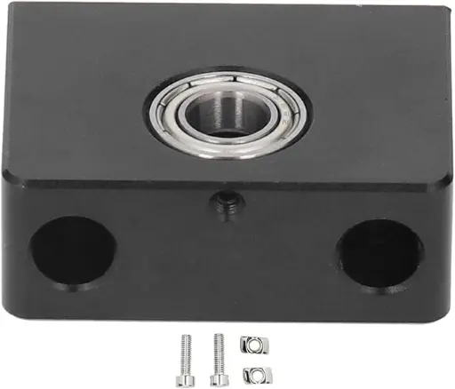 Soporte de varillas eje Z para impresoras 3D Soporte metálico para varillas del eje Z en impresoras 3D con rodamientos incluidos