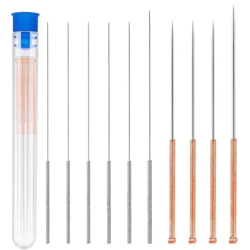 Kit de limpieza de boquilla Incluye agujas y accesorios para desatascar y limpiar boquillas de impresoras 3D, prolongando la vida útil del hotend.