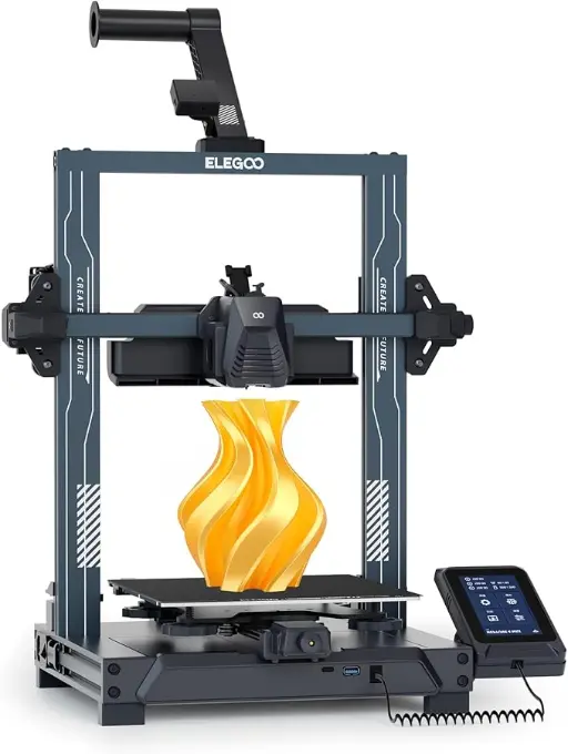 Elegoo Neptune – Impresora 3D FDM rápida y precisa Impresora 3D Elegoo Neptune con extrusor directo, pantalla táctil y diseño robusto. Ofrece alta velocidad y gran precisión, ideal para makers que buscan fiabilidad.